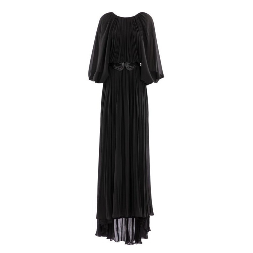 Saiid Kobeisy Pleated Long Dress - NWT